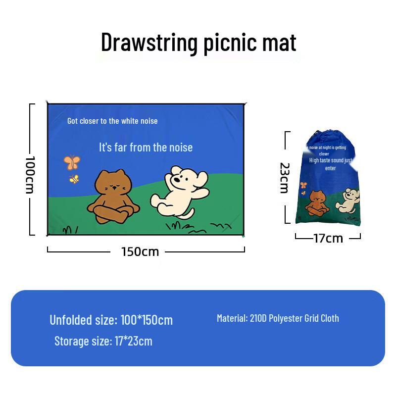 Outdoor Folding Picnic & Beach Mat