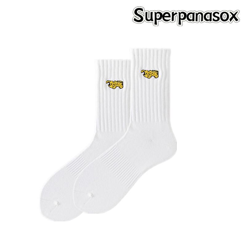 Cityboy Korean Trend High-Street Mid-Calf Skateboard Socks for Men & Women