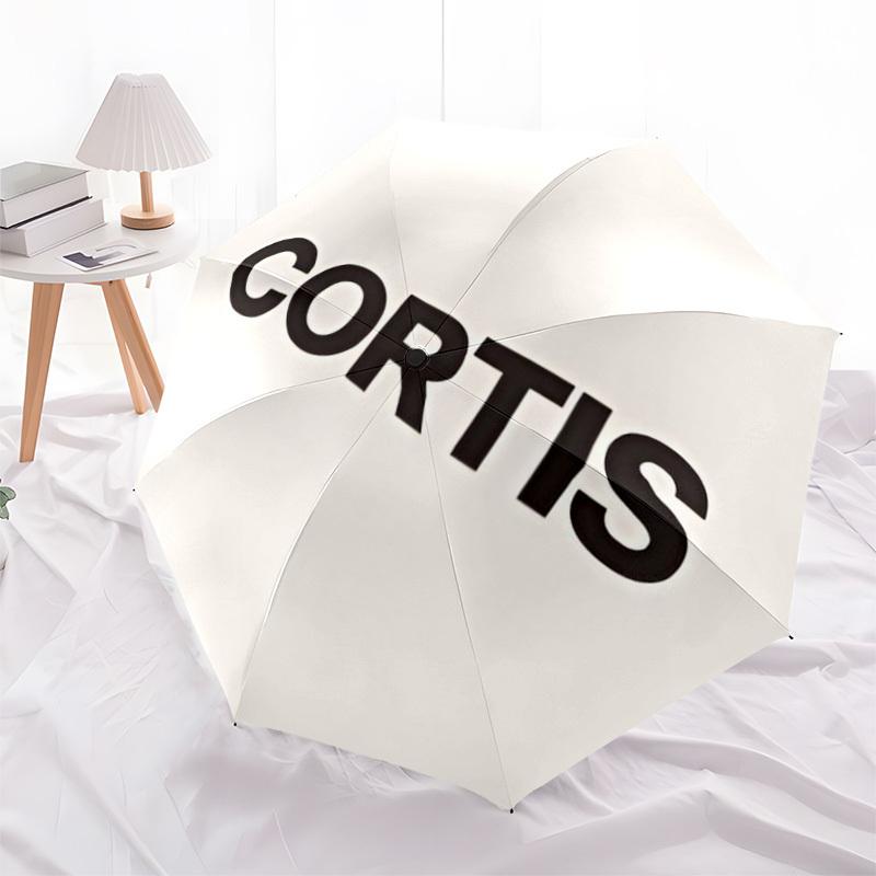 1 Stück Cortis, K-Pop Automatischer Regenschirm mit 8 Speichen, Kompaktes Design, Faltbar & Tragbar für Freizeit im Freien, Täglichen Gebrauch - Ideales Geschenk für Freunde und Familie