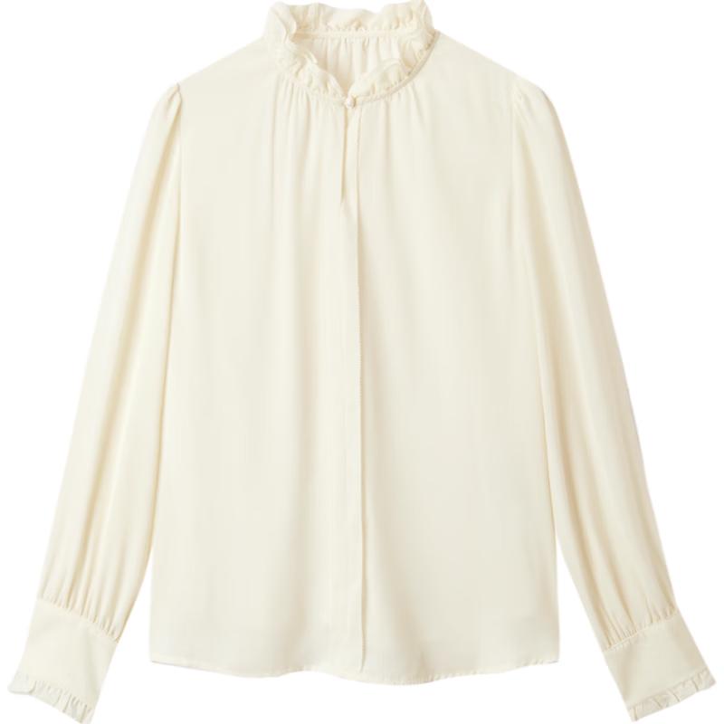 EICHITOO Women s Long-Sleeved Chiffon Blouse L