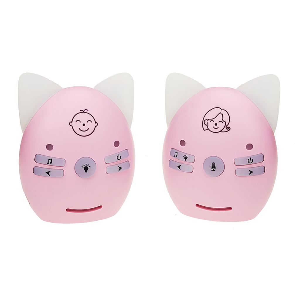 Baby Monitor V20/V30 Walkie-talkie Tragbare Audio Walkie Talkie 2,4 GHz Digital Wireless Babysister Monitor Sicherheit Weinen Alarm EU Stecker