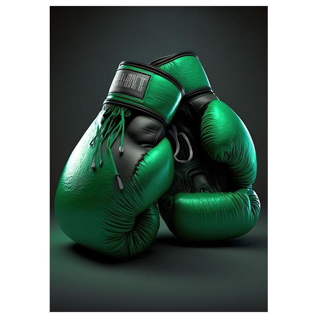Boxer Boxing Gloves Premium Prints Poster Canvas Painting Modern Wall Art Picture Living Room Bedroom Home Boxing Gym Decoration