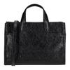 Logo Leather Tote Bag Women Tote Bags Black 30R5S3GM5L-BLACK