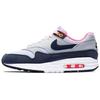 Nike Air Max 1 Pure Platinum Midnight Navy Racer Pink Women's 319986-116