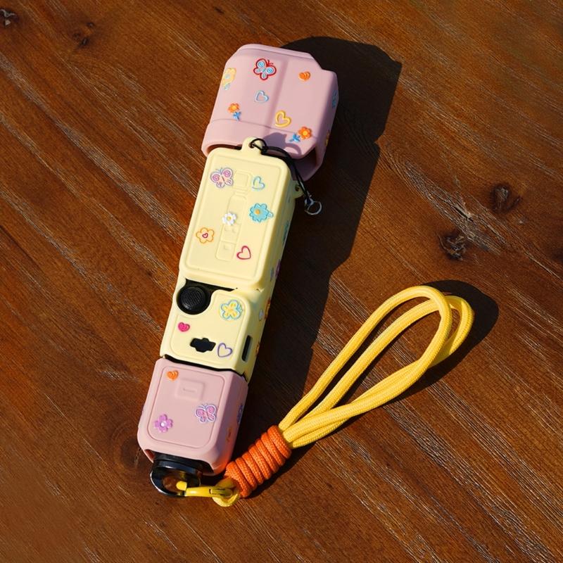 Durability Silicone Cover Compatible for Pocket 3 Camera Cover Protective Case For Full Body And Screen Protections
