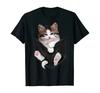 Cute Kitten In Pocket Funny Cat Lovers Gift TShirt 100 Cotton ONeck Short Sleeve Summer Casual Mens Tshirt Size S3XL