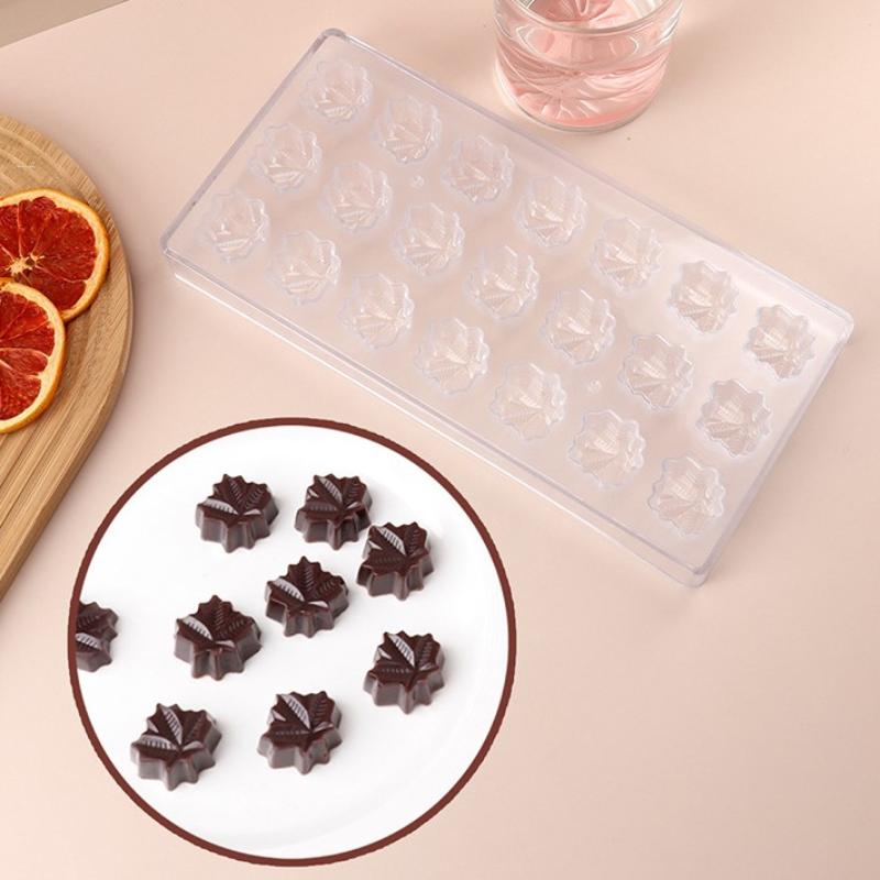 Professional Plastic Chocolate Mold Transparent Handmade Sphere Chocolate Tools DIY Cake Mold Dessert Pudding