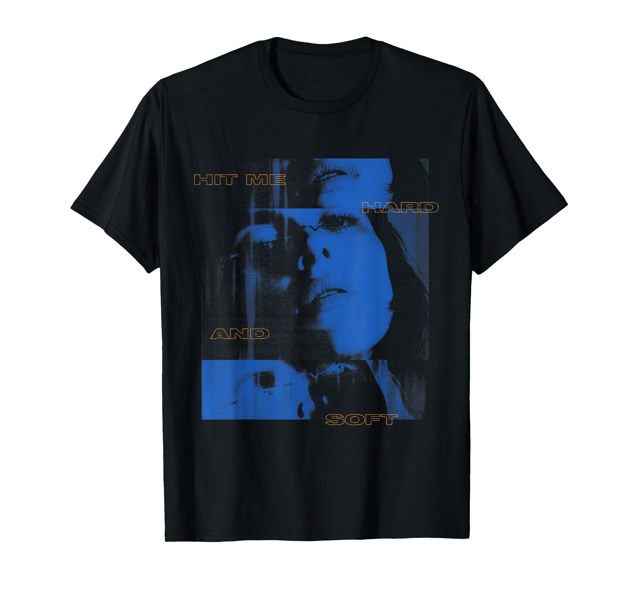 Billie Eilish Official HIT ME HARD AND SOFT Blue Photo T-Shirt