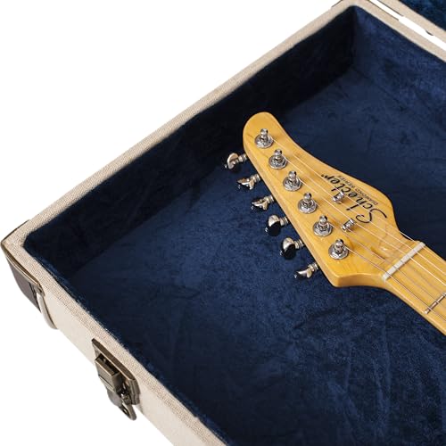 GATOR Journeyman Series GW-JM ELEC Hard Case for Electric Guitars (Compatible with Stratocasters and Telecasters)