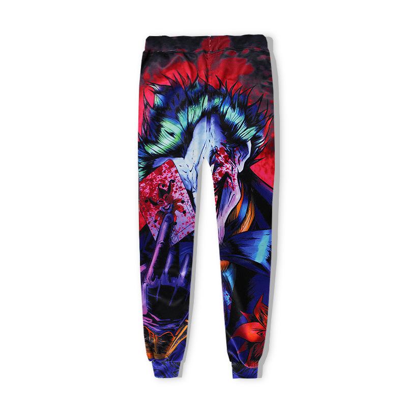 Dark Knight Joker 3D Cartoon Sweatpants & Hoodie Set
