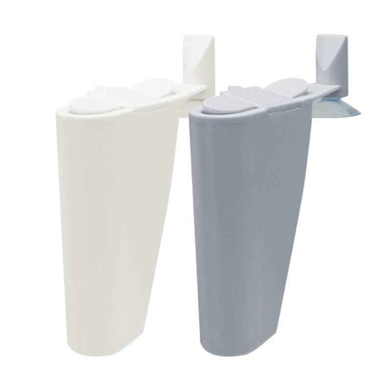 Toothbrush Holder With Dust Cover Suction Cup Silicone Toothbrush Stand For Bathroom Countertop Storage Enduring