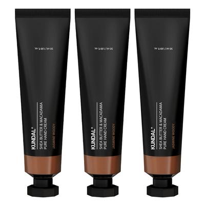 Крем для рук Shea Butter & Macadamia Pure Jasmine Woody Fragrance, 50 мл, 3 шт.