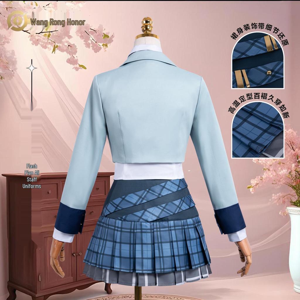 Honor of Kings Sparkle Plan Girl Cosplay Costume – Anime Game Performance Outfit