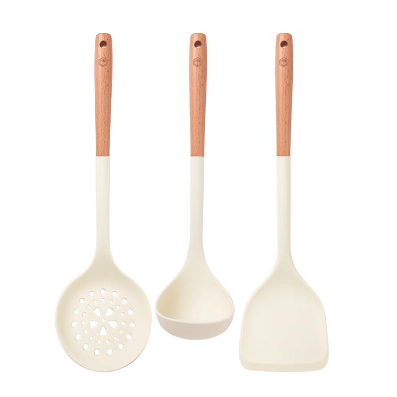 

Jingdong Jingzao 3-Piece Silicone Kitchen Utensil Set