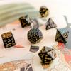 Q Workshop - Japanese Dice Set Deep Night Firefl