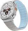 Samsung Galaxy Watch Ultra 47mm Pulseira Magnética de Silicone Cáqui