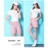 Casual Shorts Girls Summer Elastic Waist Wide Leg Pants Fashion 5 Points Running Pants