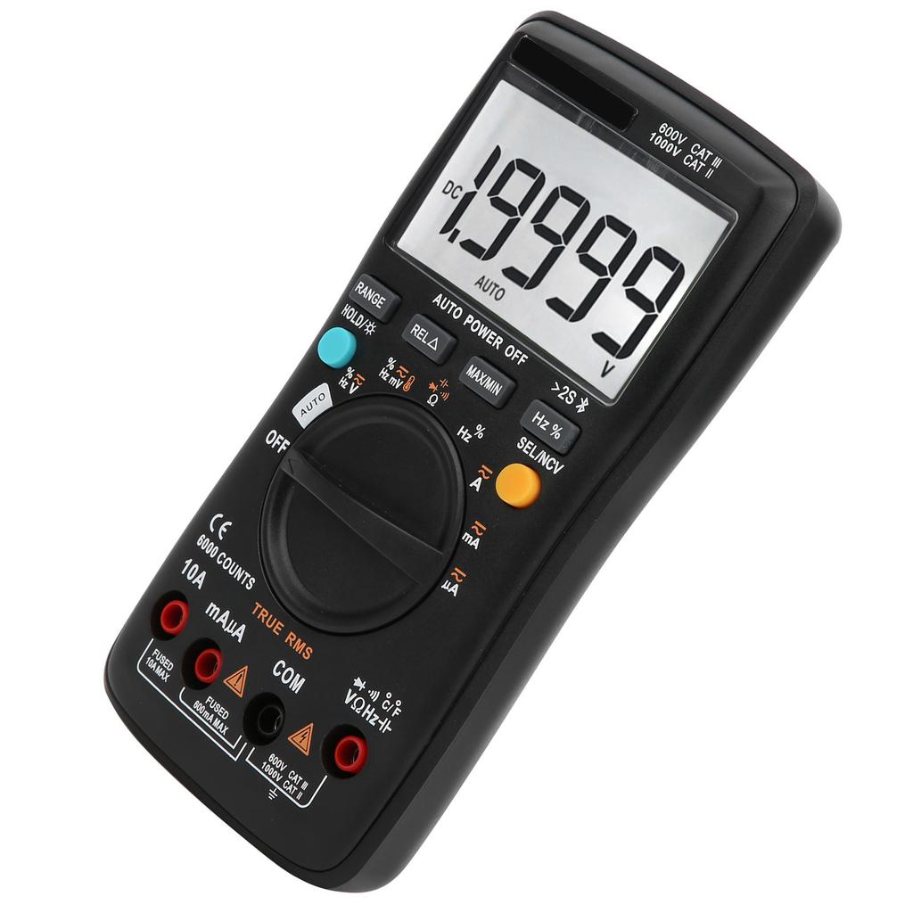 ZT‑300AB Wireless Digital Multimeter True RMS AC DC Resistance Capacitance Temp Tester 6000 Counts
