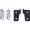 Aluminum Racing Lower Control Arms LCA+Rear Lower Tie Bar+Rear Subframe Brace For Honda Civic CX DX EX 1992-1995 Car Accessory