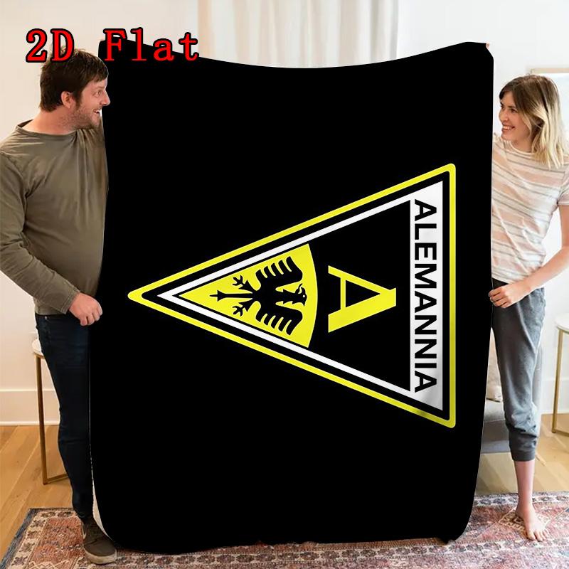 Alemannia 2D Flat Pattern Flannel Blanket High quality All Seasons Warmth and Comfort Perfect for Christmas Gifts.DMT0925078