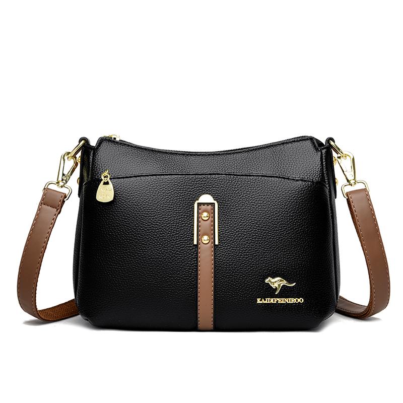 Genuine High Quality Soft Leather Women's Handbag Trend Designer Female Crossbody Bag Casual Shoulder Messenger Handbags 2026