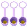 3Pcs 5 Gallon Water Jug Cap Reusable Replacement Bottle Lids Spill Water Bottle Caps Silicone Replacement Cap Lids Anti Splash