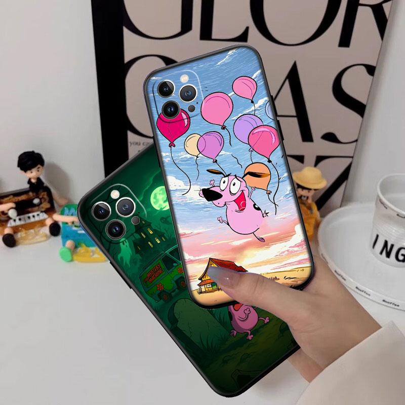 C-Courage C-Cowardly D-Dog New High-End Shell Phone Case for Redmi Note 10 11 12 Pro Max 10S 10C 10T 11A 11S 12S 12C