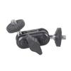Pack of 2 Camera Double Ball Head Clamp Mount Adapter Magical Arm 360 Degree Rotation 1/4inch Thread for Photo Equipment