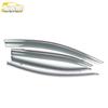 Compatible with 21 Asia Lion Models: 3D Stainless Steel Bright Strip Rain Deflector & Shield Decorative Car Accessories.