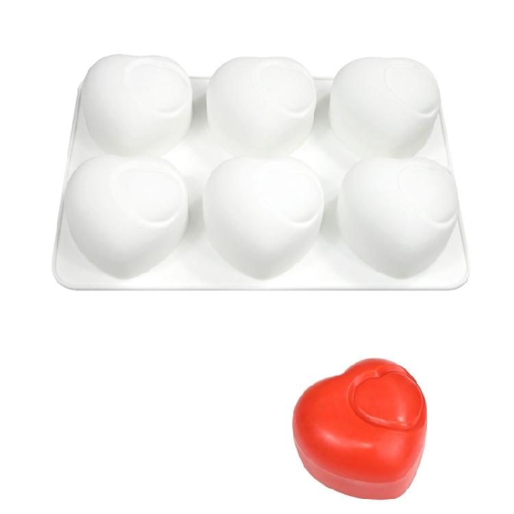 

Heart Silicone Mousse Cake Molds for Birthdays and Gatherings Creative Dessert Mould Chocolate Baking Tool
