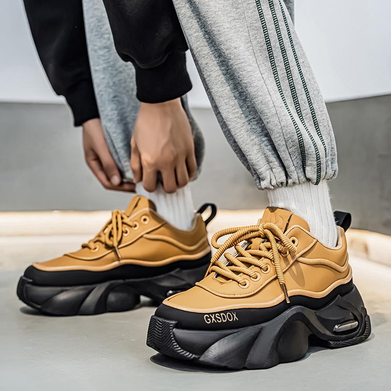 Shoes for Men High Sneaker Fad Sports Shoes Thin Soled Casual Men Shoes Anti Slip Wear Resistant Versatile Outdoor Running Shoes