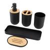 Bathroom Accessories Set Soap Dispenser and Toothbrush Holder Mouthwash Cup Bathroom Organizer for