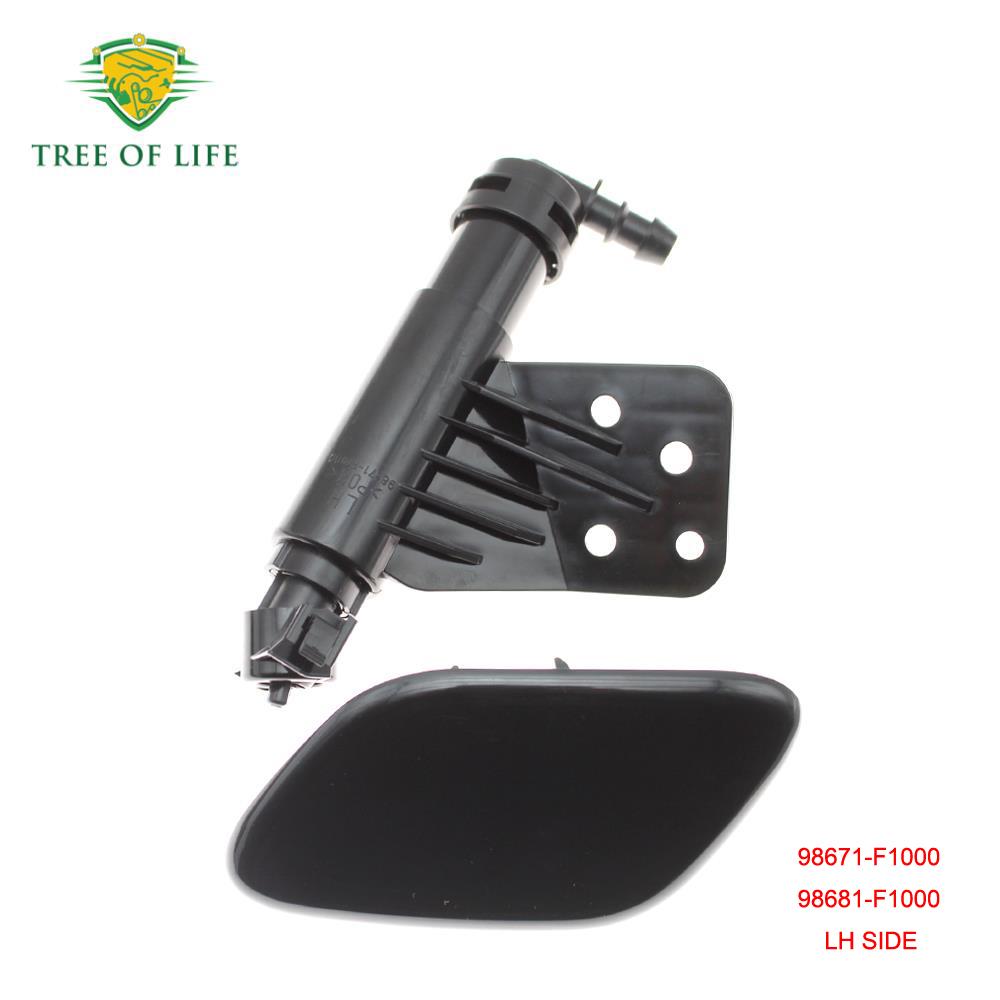 Bumper Față Far Lampă Spălător Duza Pulverizare Pompă Curățare Acționator cu Capac Pentru KIA Sportage IV KX5 2016- 98671-F1000