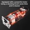 1 Satz Elektrische Reinigungsbürsten mit 4 Ersatzbürstenköpfen, Wiederaufladbare Handheld Kabellose Reinigungsbürste Geeignet