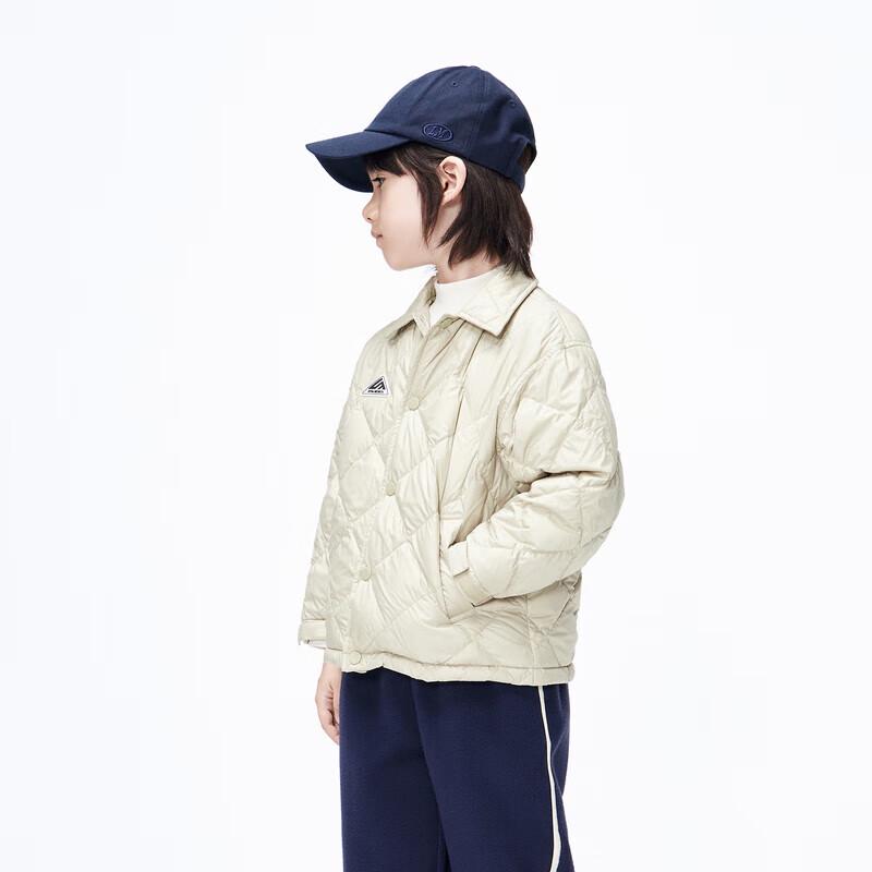 Little MO&Co. Kids  Lightweight Diamond Quilted Winter Down Jacket 120