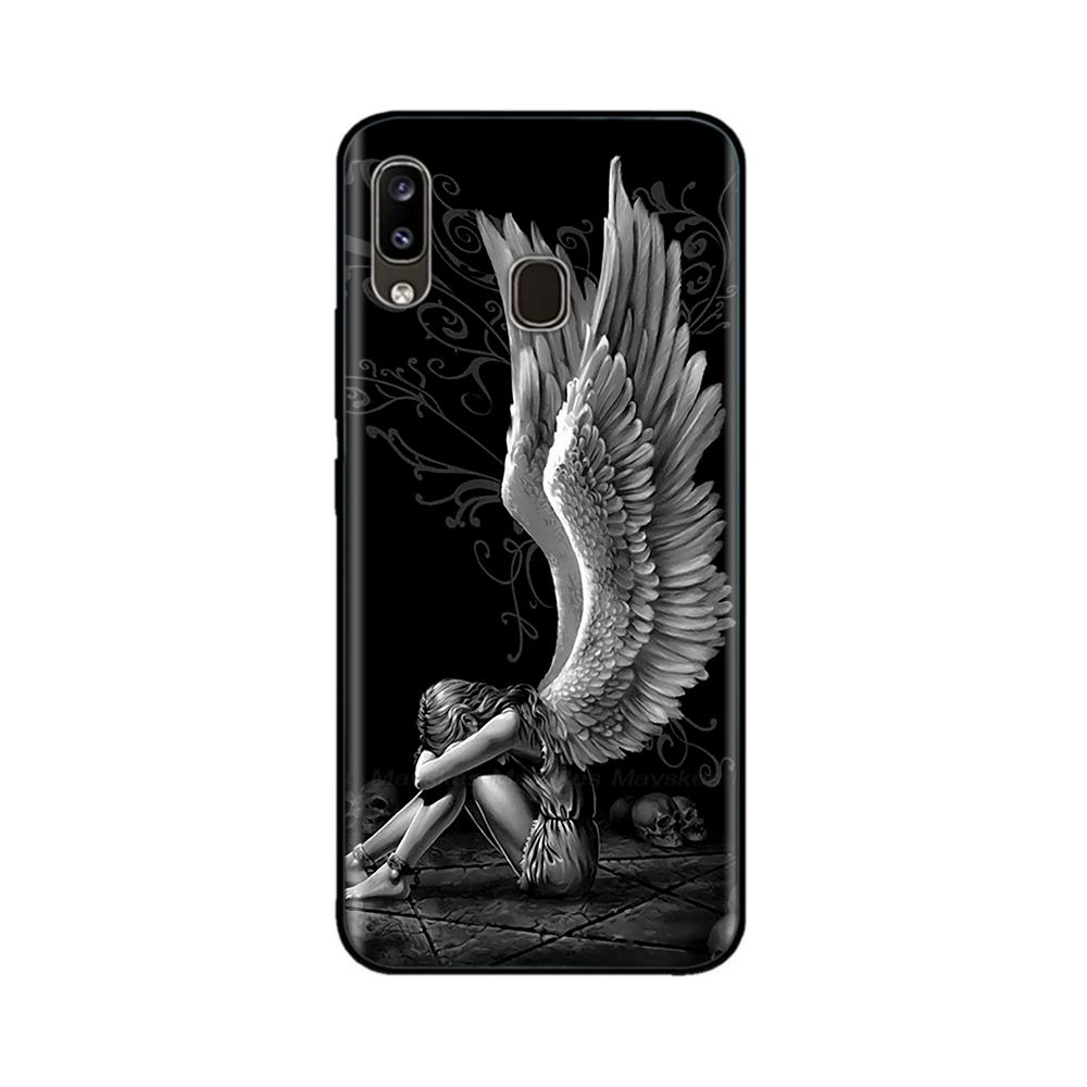 Für Samsung Galaxy A50 A30 A20 Weiche TPU-Silikon-Rückabdeckung für Samsung Galaxy A30S A 30 A 50 A50S Bedruckte Schutzhülle