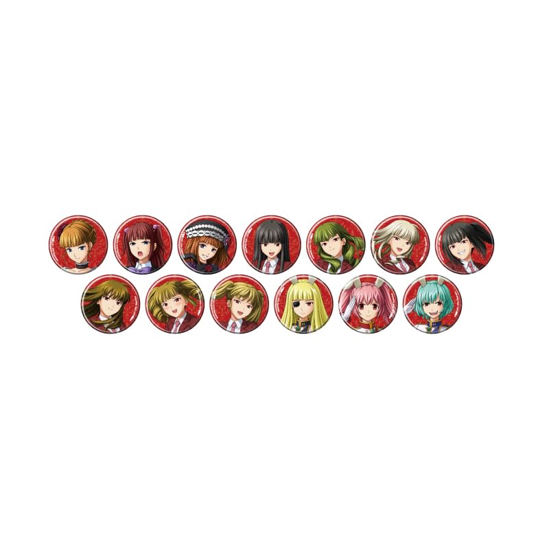 

When They Cry 57 [Official Illustration] Can Badge Complete Set (Box of 13)