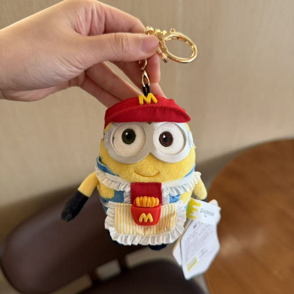 Minions And Monsters Plush Keychain Toy With Cartoon Style For Kids And Collectors
