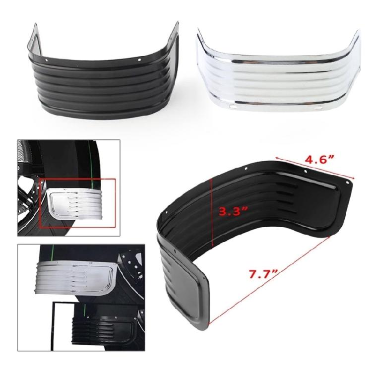 Kryt předního spoileru motocyklu Příslušenství pro úpravu motocyklu Náhradní žebrovaný kryt předního spoileru