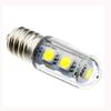 E14 LED Energy-saving Refrigerator Lamp, 220V, 1W, 7 LED SMD, Transparent Lampshade, T15, for Range Hoods and Thumb Lights.