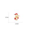 Sparkling Rhinestone Christmas Tree Brooch Faux Pearl Inlaid Fashion Holiday Pin for Scarf Bag Clothing Decor