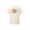 ONITSUKA TIGER Anime Print Comfortable Versatile Straight Fit Crew Neck Short Sleeve T-Shirt With Dropped Shoulders Unisex Tops Off-White 2183B302-700