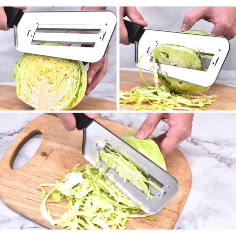 Stainless Steel Cabbage Slicer Multi-functional Cabbage Slicer With Handle Suitable For Slicing Cabbage And Vegetables