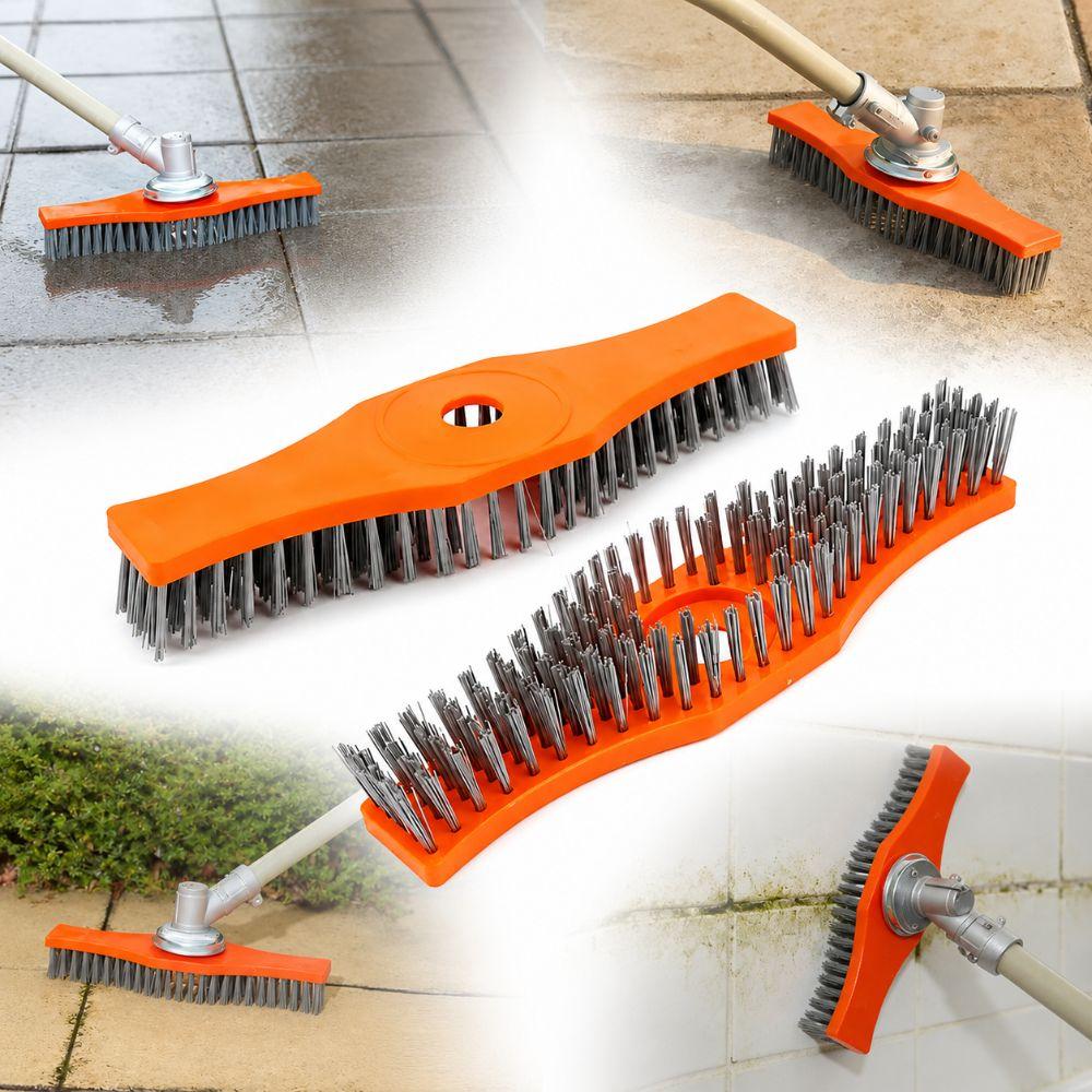 High-Efficiency Lawn Mower Cleaning Brush Universal Floor Brush New Weeding Brush For Garden Yard