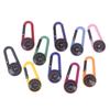 Boucle de Sac à Dos d'Alpinisme de Randonnée à Libération Rapide Avec Boussole Mini Boussole Extérieure Mousqueton Camping Porte-clés ABS Multicolore