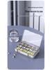 Large Capacity 30-Day Portable Pill Organizer and Dispenser