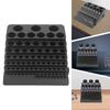 84 Holes Milling Cutter Storage Box, 1 Pc Milling Cutter Storage Box, Bearing Drill Bit Dispenser Organizer Case Multifunctional