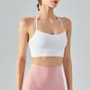 With Chest Pad Spring and Summer New Arrival T Shape Back Exercise Underwear Bra Running Shockproof Female Gym Top Outwear Beauty Back