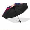Sailor Moon Print Automatic Open Close Umbrella, Portable Foldable Umbrella, for Outdoor Commute Camping Trip, Ideal Birthday Gift