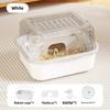 Luxury Acrylic Hamster Cage, Spacious Portable Syrian Hamster Habitat, Travel Small Animal House with Clear View, Premium Pet Supplies